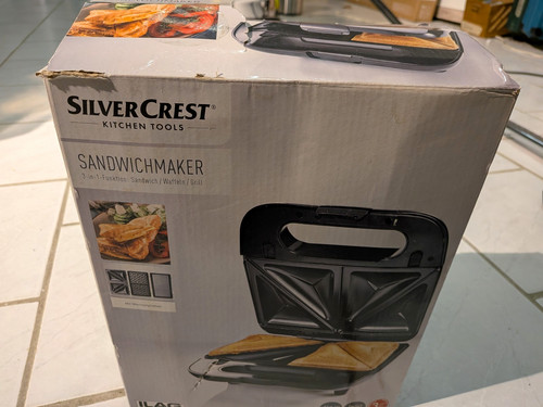 Silvercrest sandwichmaker - silvercrest,
