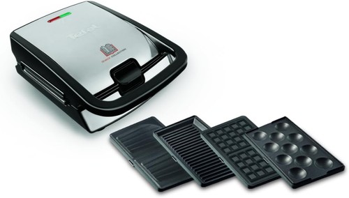 Tefal sandwichmaker edelstahl - tefal,
