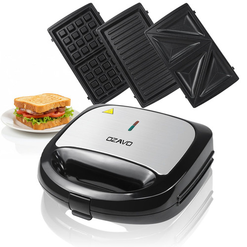 1 sandwichmaker - 3-in-1,