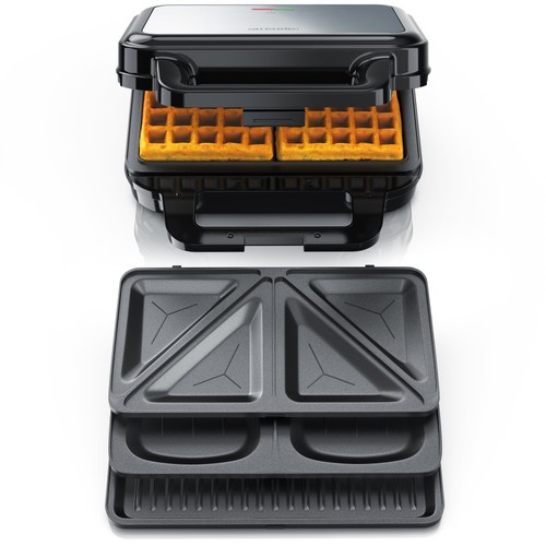 Arendo sandwichmaker 4in1 - sandwichmaker,,