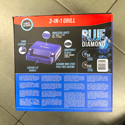 Blue diamond 1 - blue,